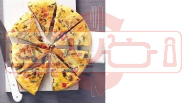 فطيرة البيض والخضار